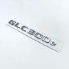 3D хромированные черные буквы GLC300de GLC300e GLC350e GLC400e 4Matic эмблема для Mercedes Benz GLC X253 наклейка на багажник автомобиля с логотипом