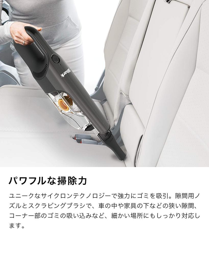 Пылесос Shark Handy Cleaner беспроводной аккумуляторный Cyclone Handy Cleaner CH901J черный