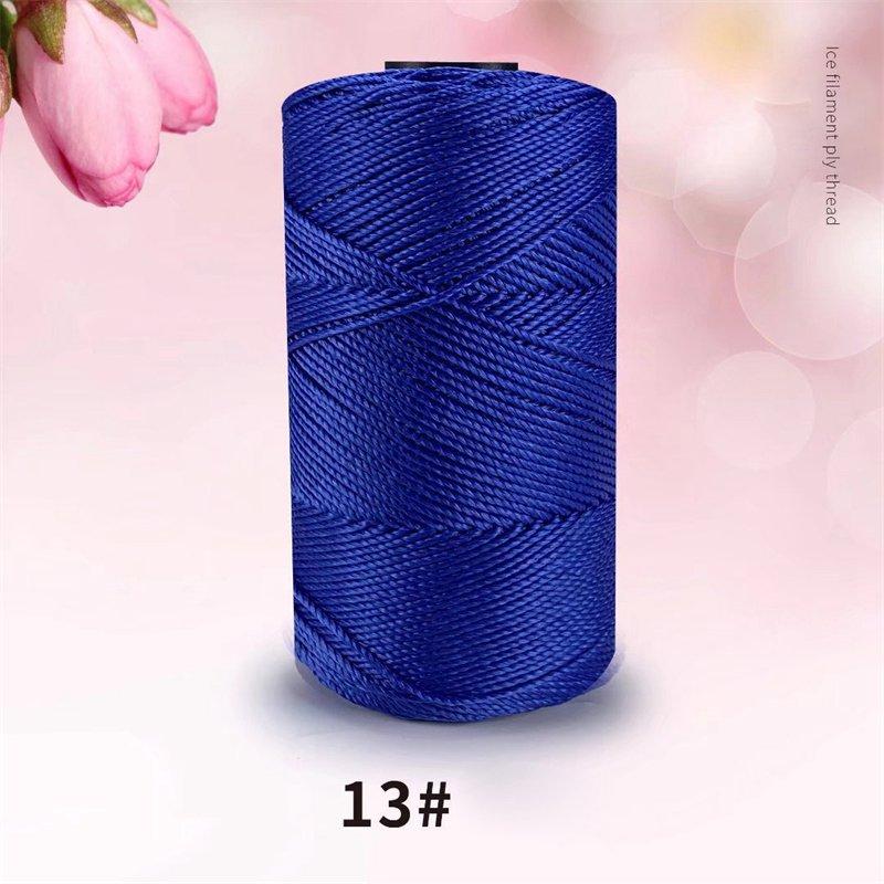 Ручная работа, ремесло, витой шнур макраме, сделай сам, свадебный декор, полипропиленовая швейная нить, 34 цвета, веревка