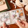 20pcs Cute Cartoon Cat & Dog Sticker Book, Adorable Pet Pattern Journal Decor Stickers, Student Diary Album DIY Collage Material