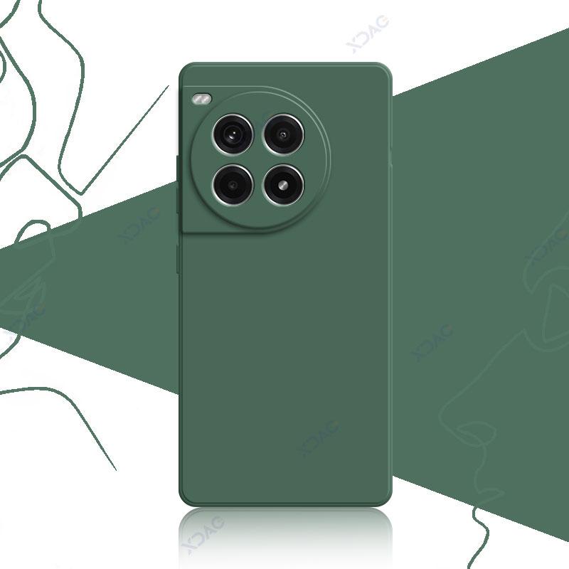 Чехол для мобильного телефона OnePlus Ace 3 Pro Ace3 3Pro 5G 360 Мягкий роскошный квадратный жидкий силиконовый чехол-накладка One Plus Ace3Pro