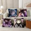 1pc Akemi Homura Pillow Case Fashion Square Pillowcase Bedroom Sofa Room Ins Decoration Leisure