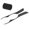 1 Pair Carbon Fiber Headlight Eyelids Eyebrow Trim Car Modification Fit for IS 1998?2005