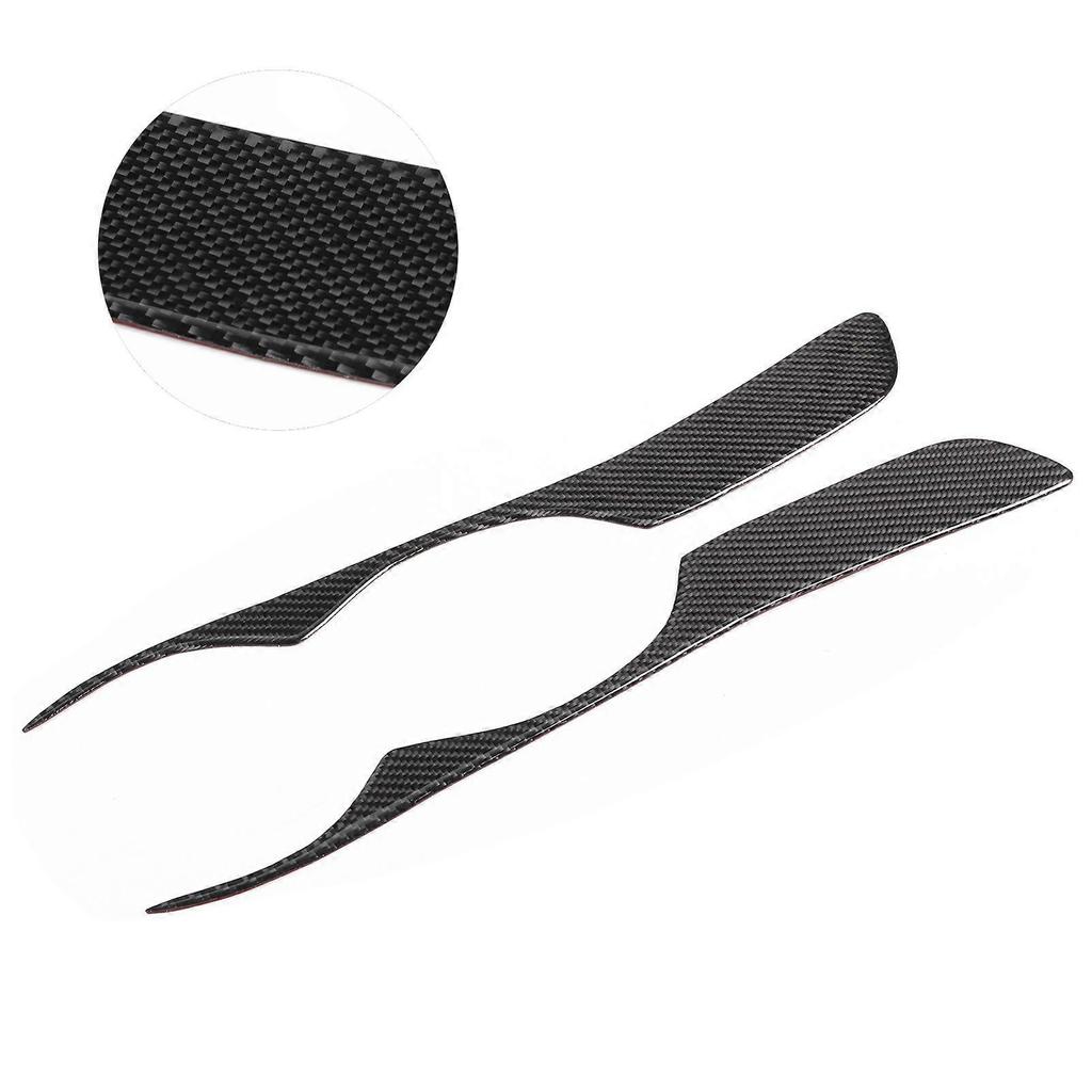 1 Pair Carbon Fiber Headlight Eyelids Eyebrow Trim Car Modification Fit for IS 1998?2005