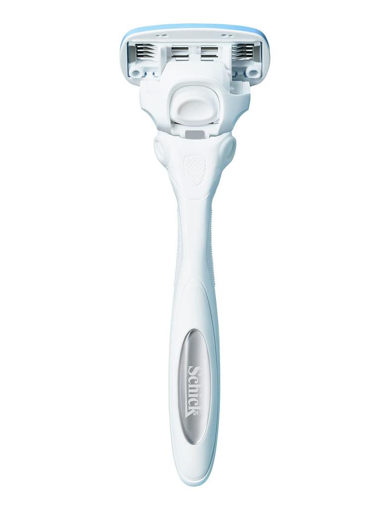 Schick Hydrosilk Salon Plus Держатель для бритвы Skin Guard Белый 1 шт. (с Блейдом) Женский (х 1)