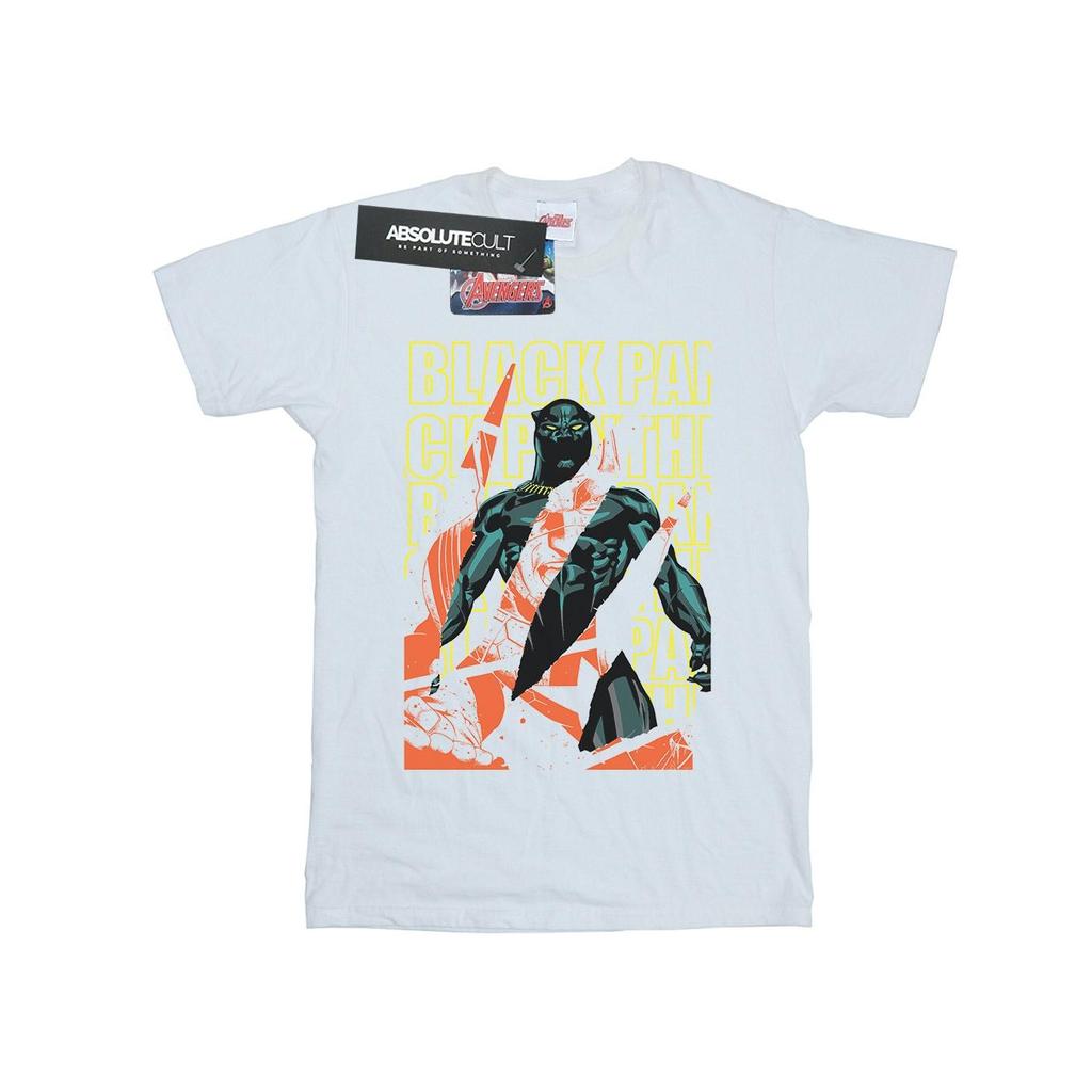 Marvel Мужская футболка с коллажем «Мстители: Черная Пантера»