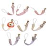 Infant Soother Holder Lovely Designs Secure Not Drop Chain Safe & Not Toxic Toddler Pacifier Leash Comfortable Touch