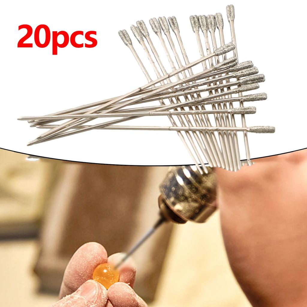 Lapidary Drill Bits Tool Solid Bits 1mm Diamond Coated