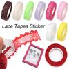 Подарки DIY Craft Самоклеящаяся лента для отделки Тканевая лента Кружевная ткань Отделка Кружевные ленты Наклейка