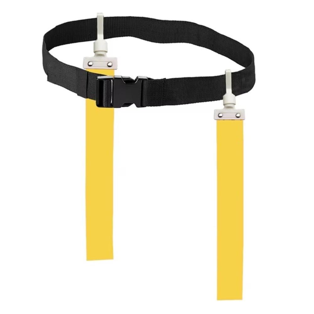 Adjustable Waist Flag Belt Bright Color Football Training Belt Football Practice