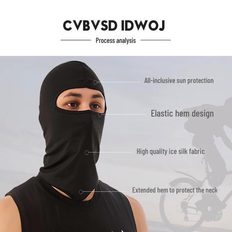 Чехол для мотоциклетного шлема Ice Silk для рыбалки и езды на открытом воздухе, с возможностью нанесения логотипа для использования весной и летом.