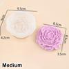 1Pcs DIY Peony Silicone Mold 3D Chocolate Cake Ice Baking Flower Soap Mould Making Tool Resin Mold for Plaster Candle Soap