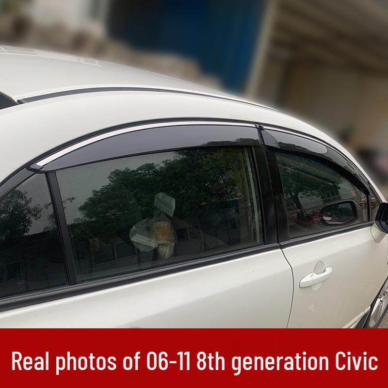 Дефлекторы окон для Honda Accord Десятого поколения, Civic, Lingpai и Fengfan - Защита от солнца и дождя для CR-V, XRV
