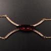 Rhinestone Chest Support Body Chain Demon Eye Breast Chain Vintage Bra Chest Chain  Girls