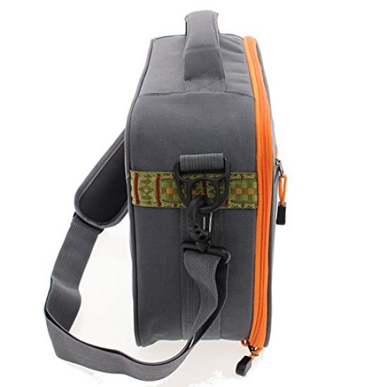 Fly Reel Bag Shoulderhandbag Type with Inner Pocket #3 To #10 6 Reel Storage RP-SB200