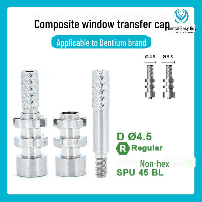 Universal Dentium Composite Open Transfer Implant Substitute Impression Cap
