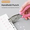 Single Hole Puncher Capacity 1.5/3/5/5.5/6 mm Hole Puncher Hand Paper Cutter Paper for Scrapbooking Tool Office School Supplies