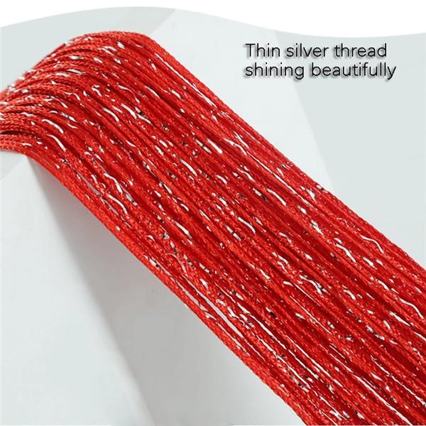 Роскошная хрустальная занавеска с блестящей кисточкой, занавеска для двери, окна, комнаты, перегородка, блестящая серебряная занавеска, украшение для дома