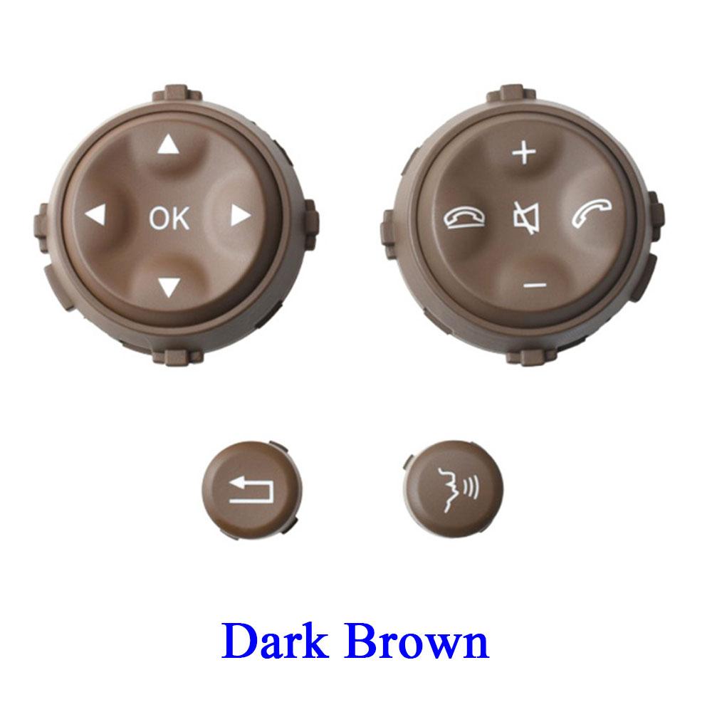 Автомобильный черный многофункциональный чехол с кнопкой управления на руле для Mercedes Benz W221 S Class S280 S300 S350 S400