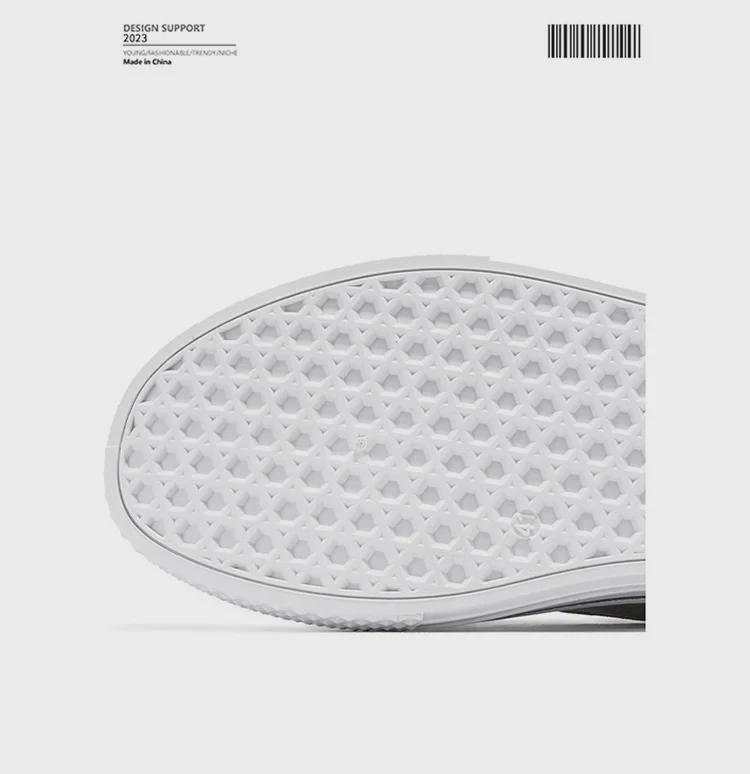 Men's Large Breathable Skateboard Canvas Shoes - Soft Sole, Casual, Versatile, Trendy Fashion