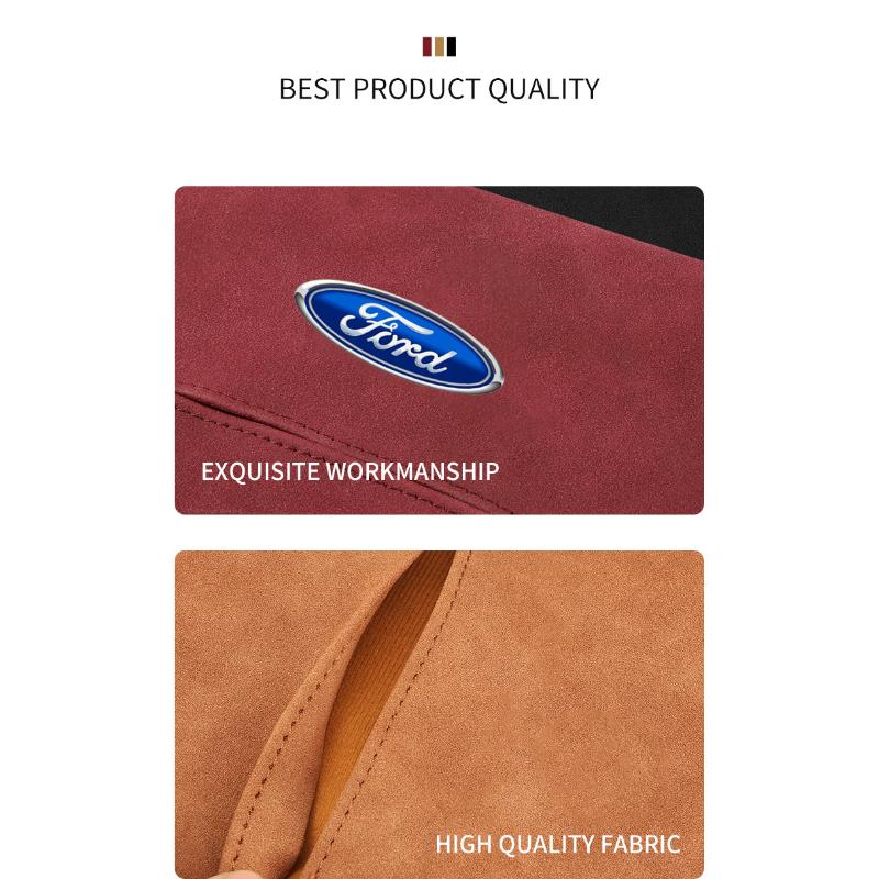 Автомобильный тканевый мешок-коробка Автомобильный подвесной органайзер для козырька Аксессуары для хранения Для Ford Fiesta MK7 Mondeo MK4 ST Focus MK1 MK2 MK3 Focus 2 3 4