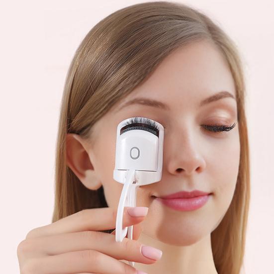 Термобигуди для ресниц USB Перезаряжаемые Электрические Бигуди для ресниц 2 Температуры Быстрый Нагрев Портативные Женские Инструменты для Завивки Ресниц с Подогревом