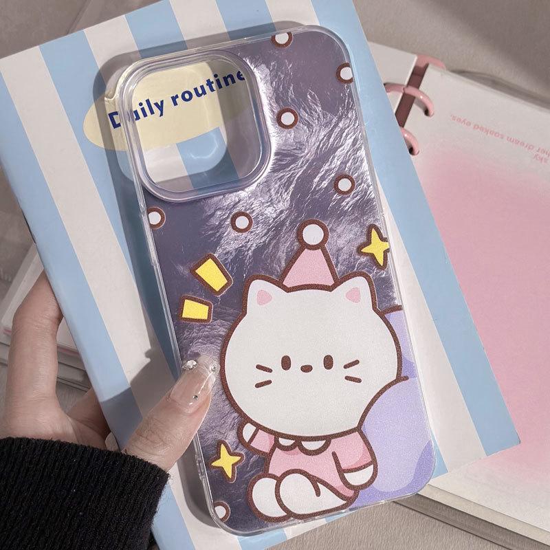 Zhitai Glacier Pattern Silicone Protective Case for iPhone 11/12 Pro/13/14/15/16