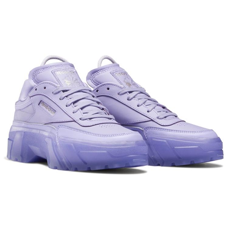 (WMNS) Reebok Cardi B x Club C 'Crisp Purple' Женские GX7632