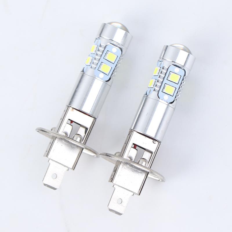 1 пара светодиодных ламп H1, супер яркие автомобильные фары, автомобильный свет