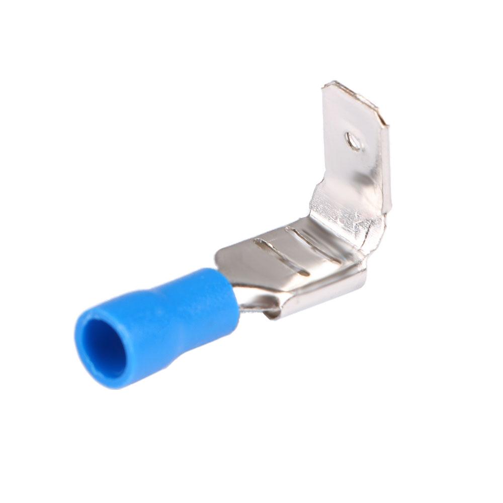 22-10AWG 6.3mm Piggy Back Male Wire Cable Connector Terminal Insulated Crimp Spade Piggyback