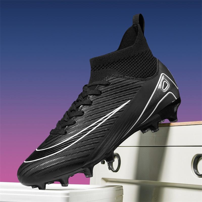 Новые мужские футбольные бутсы Дышащие Футбольные бутсы Ультралегкие Профессиональные Тренировочные Унисекс Футзальные Прямая поставка Оптовая В помещении