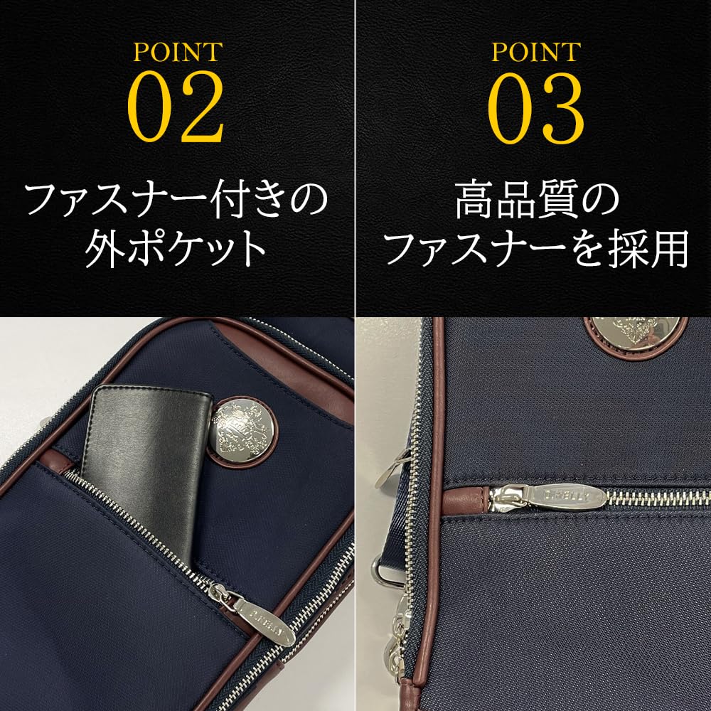 RINRE Сумка на тело Сумка-слинг Вертикальная квадратная Мужская D.KELLY (4951 Черный/Черный)