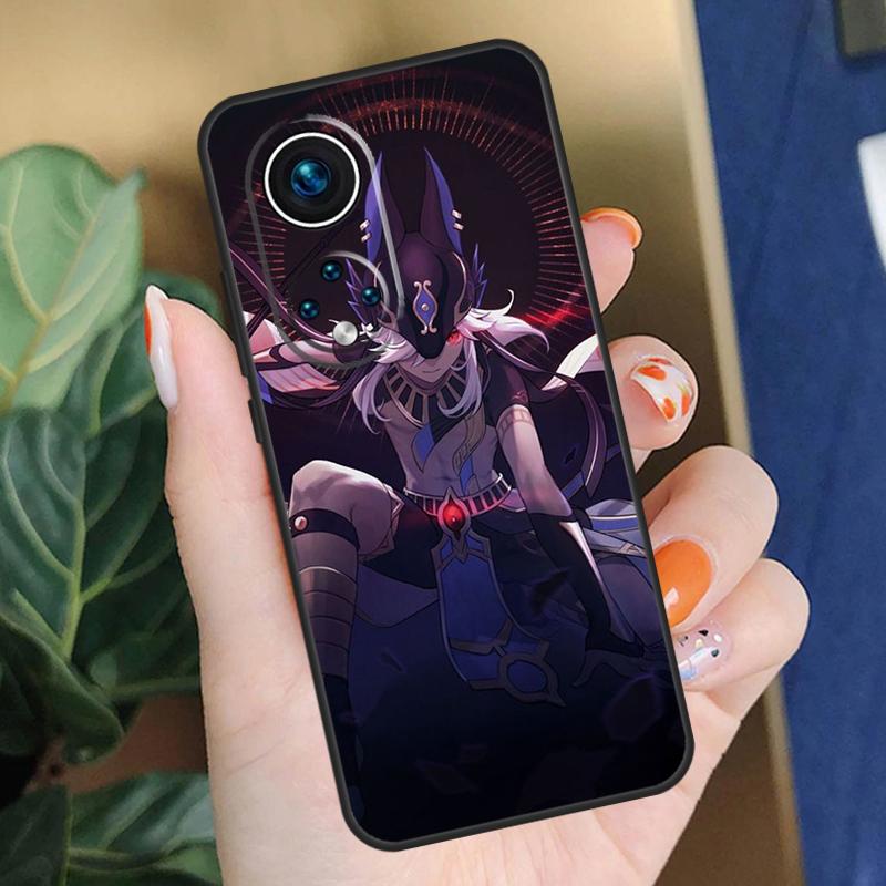Genshin Impact Cyno Case For Honor 200 Pro X9b X9a X8b X8a X8 X9 X9c 50 70 90 Lite Honor Magic 5 6 7 Pro Cover