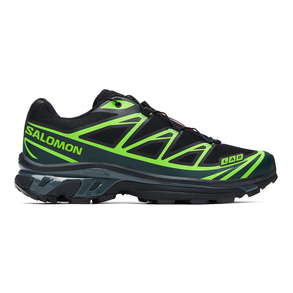 SALOMON XT-6 Neon Tokyo - Зеленый Геккон Унисекс Кроссовки Черный Сосна L47583000