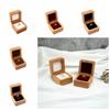 Exquisite Earrings Display Tray Retro Ring Earring Holder Simple Wood Rings Box Home