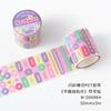 300cm/Roll Cute Cartoon English tags Making Tape Diary Stickers DIY Scrapbook Sticker Decor Mobile Planner Korean Stationery