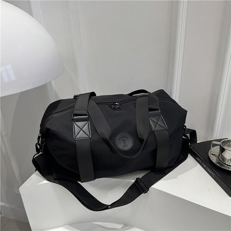 Легкая однотонная сумка для хранения большой вместимости, спортивная, для выхода, повседневная, универсальная, простая, портативная, на плечо, сумка-мессенджер, женская