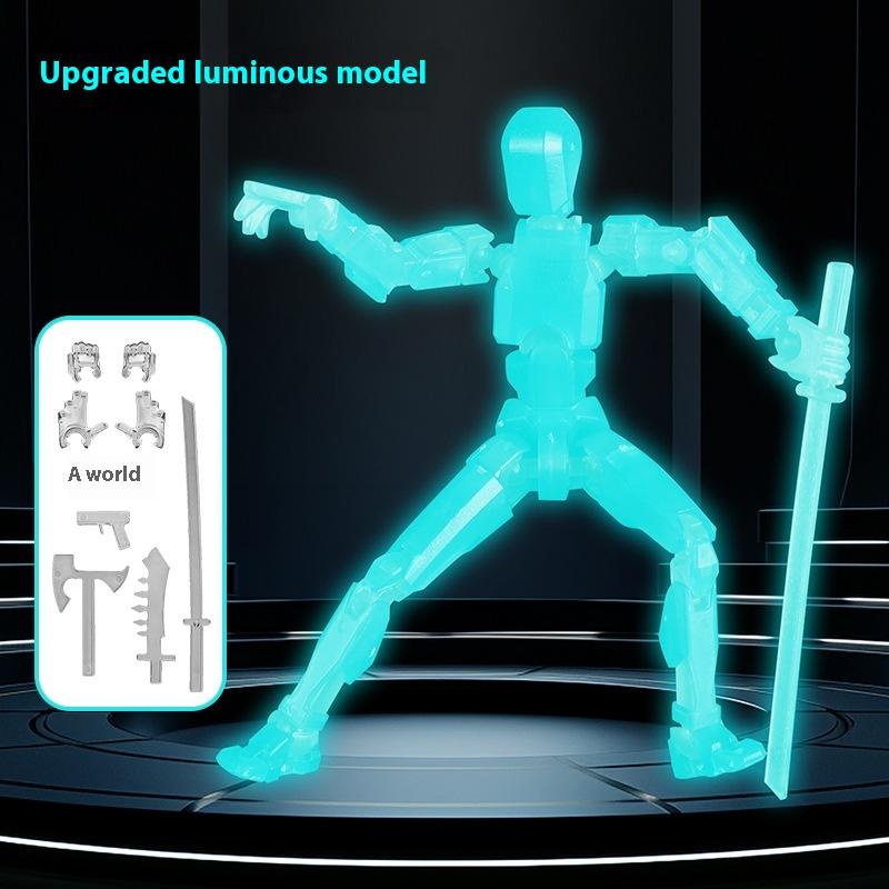 Кукла Spot, 13-суставная подвижная 3D-печатная кукла, кукла-манекен 3-го поколения, самодельный артефакт для декомпрессии всего тела