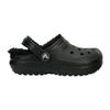 Crocs Классические утепленные клоги K Повседневные Удобные Теплые Детские тапочки Детские клоги Черные 207010-060
