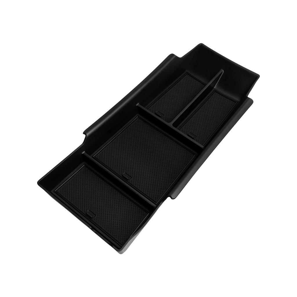 Для Chevy Chevrolet Equinox EV 2025 2025 Нижний ящик для хранения на центральной консоли Центральный лоток ABS Органайзер Автоаксессуары Черный