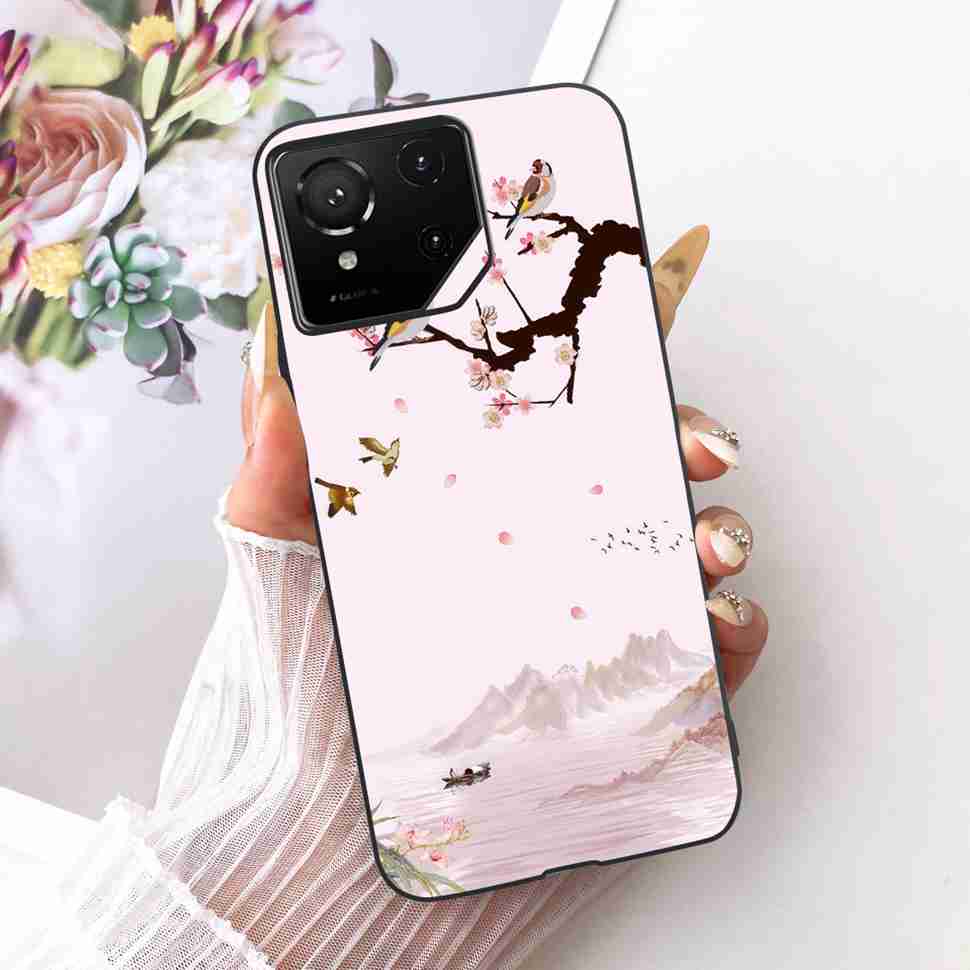 Для Asus ROG Phone 9 5G Чехол Популярный Рисунок Расписной Силиконовый ТПУ Черный Чехол Для Asus ROG Phone 9Pro 9 PRO 5G Чехлы Для Телефона Capa