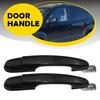 Для 2005-2009 GLS Hyundai Tucson Наружная Ручка Двери Задняя Левая+Правая Пластик