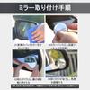 LUYING Blind Spot Mirror, For Cars, 360 Degree Angle Adjustable, Rearview Mirror, Rear View,