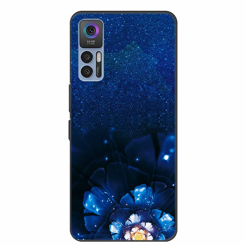 Для TCL 30 Plus Чехол Роскошный Мягкий Силиконовый Задний Чехол Чехол для Телефона для TCL 30 SE Чехол TCL 30 5G для TCL 30+ Защитный Чехол T676J Fundas