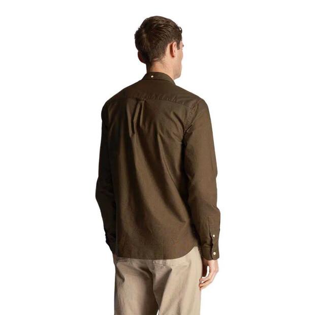 Lyle & Scott Oxford рубашка с длинным рукавом
