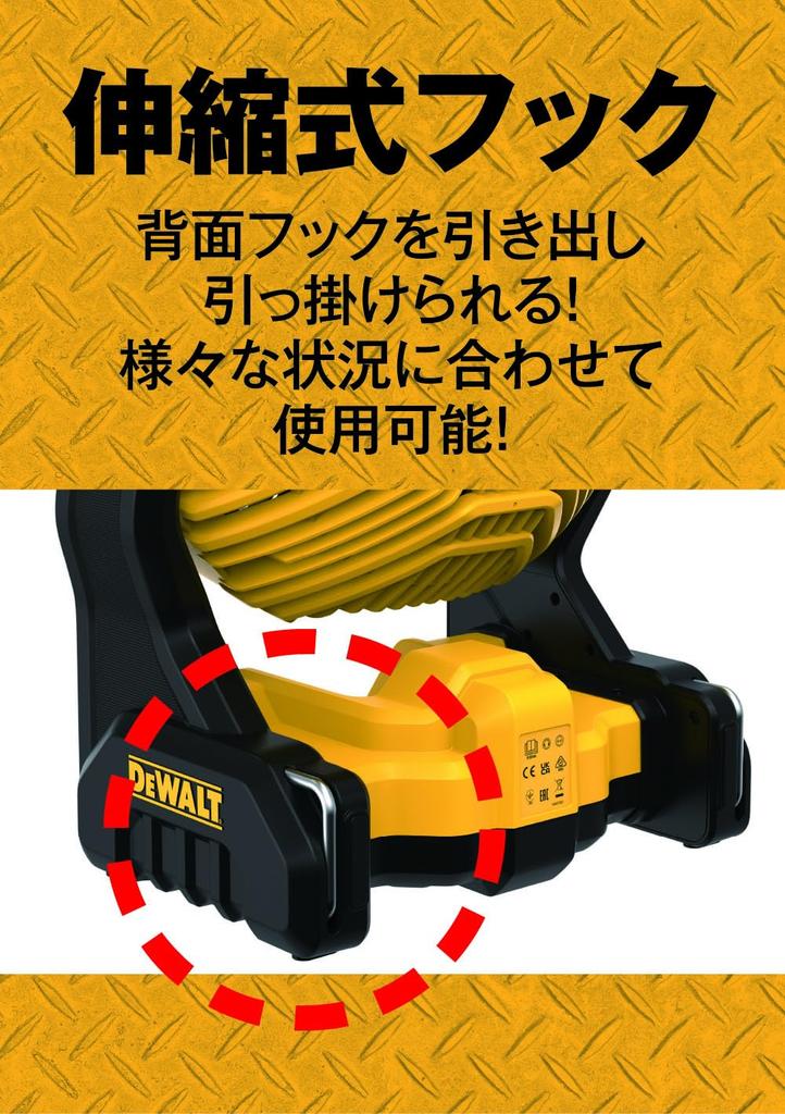 Вентилятор DeWalt для стройплощадки, только основной блок, DCE512N-XJ
