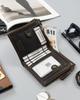 Large retro wallet with two coin pockets - Rovicky