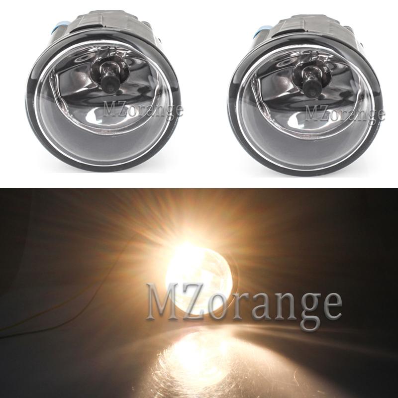 2 шт. противотуманных фар в сборе для Nissan X-Trail T31 Tiida Saloon Hatchback Cube Juke Rogue 2004-2015 Галогенные светодиодные лампы головного света