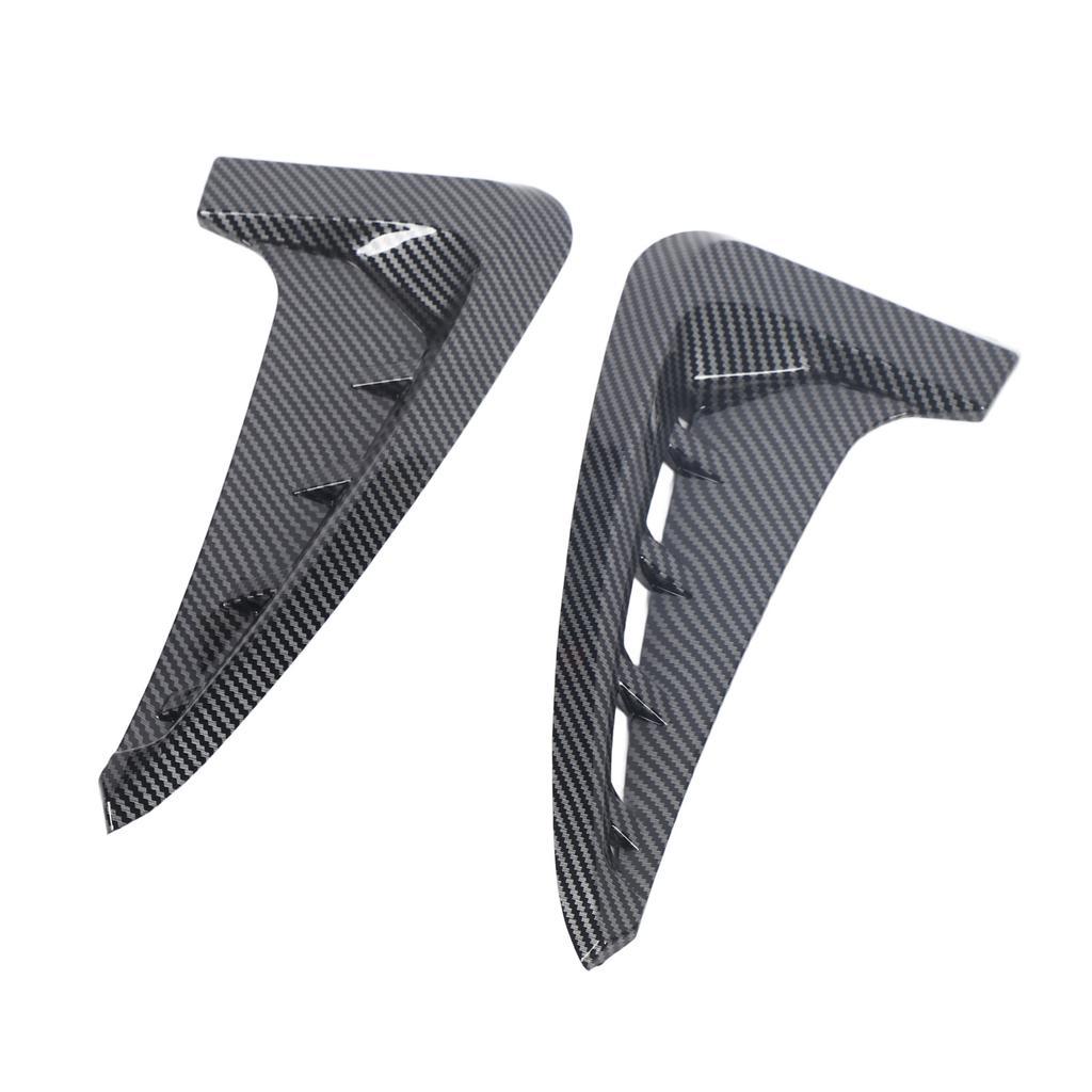 2PCS Car Front Side Vent Cover Decorative Gills Side Wing Vent Trim for X5 F15 M Sport 2014 to 2018