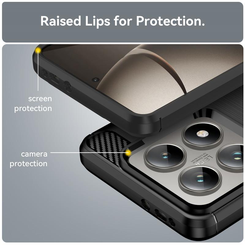 For Xiaomi 14T Case For Xiaomi 14T Pro Cover 6.67 Inch Shockproof Soft Silicone Protective Bumper For Xiaomi 14T Fundas